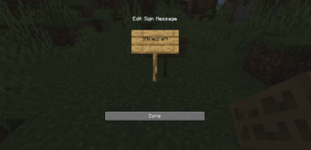 ������� Improved Signs ��� Minecraft 1.21.10