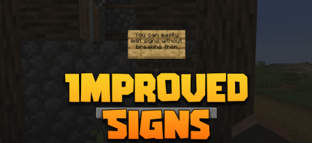 ������� Improved Signs ��� Minecraft 1.21.11
