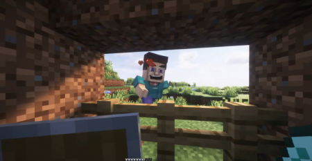 ������� Grotesque Steve ��� Minecraft 1.21.8