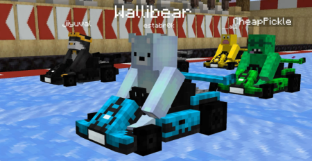 ������� Zcoper Karts ��� Minecraft 1.20