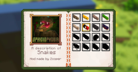 ������� Ophidiophobia ��� Minecraft 1.20.1