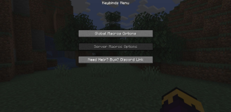 ������� Macro Keybinds ��� Minecraft 1.21.10