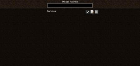 ������� Macro Keybinds ��� Minecraft 1.21.10