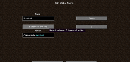 ������� Macro Keybinds ��� Minecraft 1.21.11