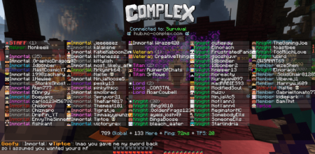 ������� Wider Tab ��� Minecraft 1.21.11