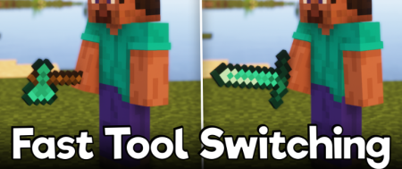 ������� Fast Tool Switching ��� Minecraft 1.21.10