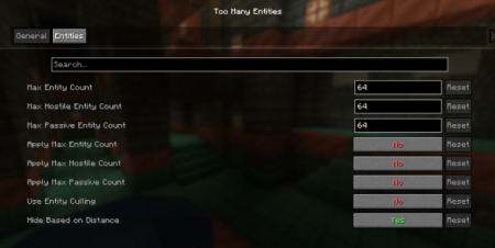������� Too Many Entities ��� Minecraft 1.21.11
