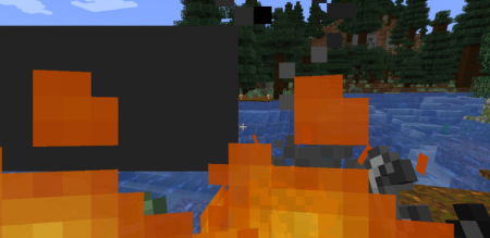 ������� Dynamic Fire Overlay ��� Minecraft 1.21.11