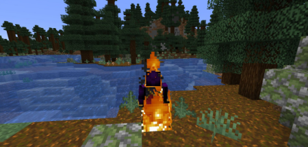������� Dynamic Fire Overlay ��� Minecraft 26.1