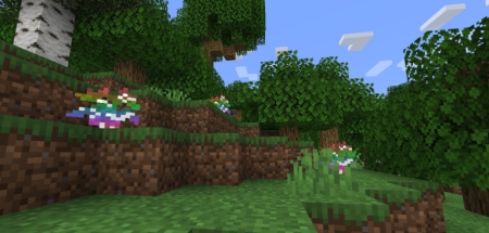 ������� Wooly Trees ��� Minecraft 1.21.8