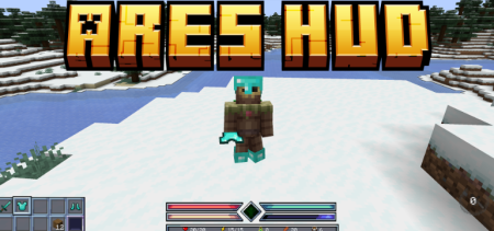 ������� Ares HUD ��� Minecraft 1.20