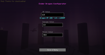 ������� Ender Dragon Configuration ��� Minecraft 1.20