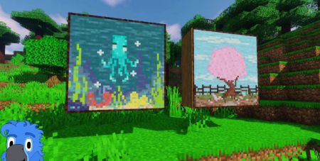 ������� Macaw�s Paintings ��� Minecraft 1.21.9
