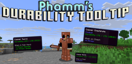 ������� Phamms Durability Tooltip ��� Minecraft 1.21.9