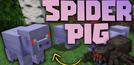������� Spider Pig ��� Minecraft 1.21.11