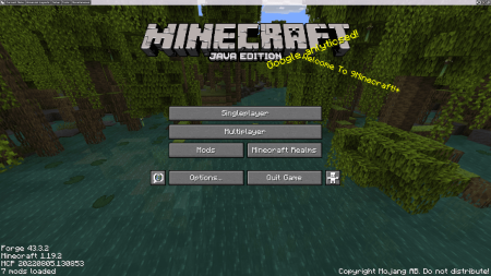 ������� Fancy Menu ��� Minecraft 26.1.1