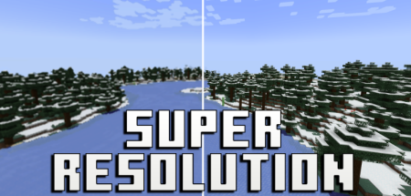������� Super Resolution ��� Minecraft 1.21.11