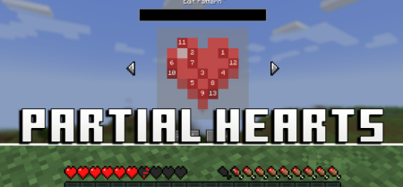 ������� Partial Hearts ��� Minecraft 26.1.2