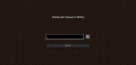 ������� Simple Login ��� Minecraft 1.21.11