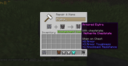 ������� DorkixAzIgazi Armored Elytra ��� Minecraft 26.1.2