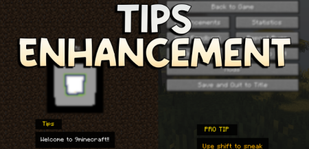 ������� Tips Enhancement ��� Minecraft 1.20