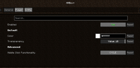 ������� HitBox Plus ��� Minecraft 26.1.2