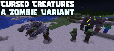 ������� Cursed Creatures a Zombie Variant ��� Minecraft 1.20.1