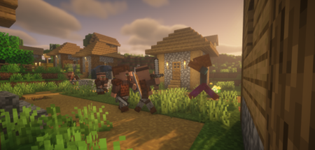 ������� Guard Villagers Autonomous Villager Defense ��� Minecraft 1.21