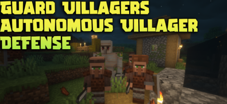 ������� Guard Villagers Autonomous Villager Defense ��� Minecraft 1.21.1