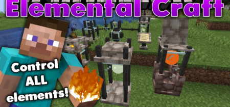 ������� Elemental Craft ��� Minecraft 1.21.1