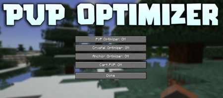 ������� PVP Optimizer ��� Minecraft 1.21.10