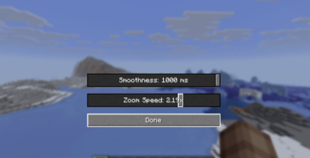 ������� ZoomX Smooth ��� Minecraft 1.21.10