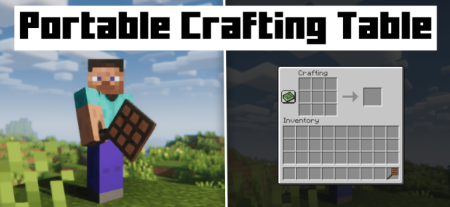 ������� Portable Crafting Table ��� Minecraft 26.1.1