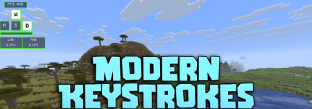 ������� Modern Keystrokes ��� Minecraft 1.21.11