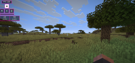 ������� Modern Keystrokes ��� Minecraft 1.21.11