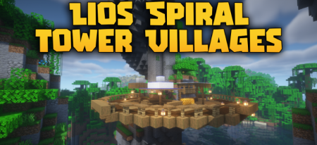 ������� Lios Spiral Tower Villages ��� Minecraft 26.1.2