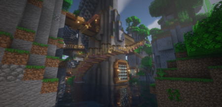 ������� Lios Spiral Tower Villages ��� Minecraft 26.2