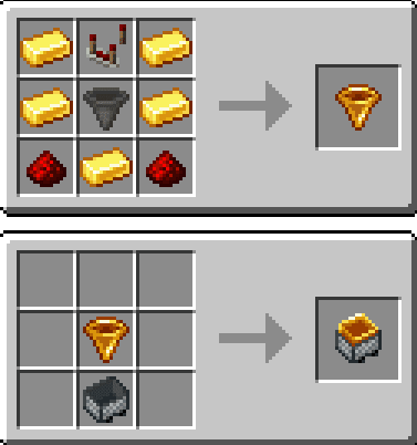 ������� Golden Hopper ��� Minecraft 26.1.2