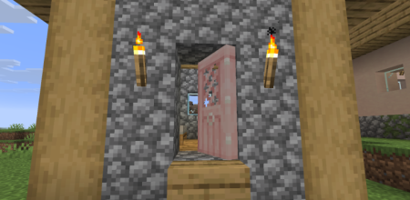 ������� Fancy Door Animations ��� Minecraft 26.1.2