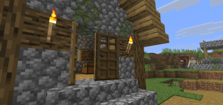 ������� Fancy Door Animations ��� Minecraft 26.1.2