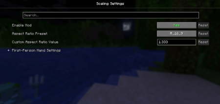 ������� Rescale Aspect Ratio ��� Minecraft 26.1.2