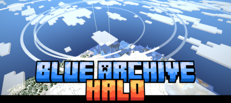 ������� Blue Archive Halo ��� Minecraft 1.21.10