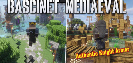������� Bascinet Mediaeval ��� Minecraft 1.20