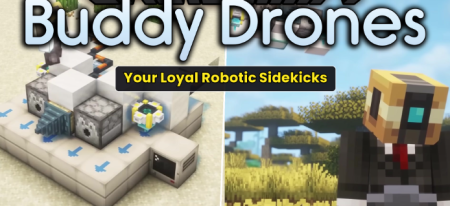 ������� Buddy Drones ��� Minecraft 1.21