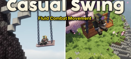 ������� Casual Swing ��� Minecraft 1.21.1