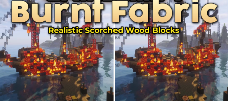������� Burnt Fabric ��� Minecraft 1.21.1