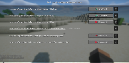 ������� Anti Portals ��� Minecraft 26.1.2