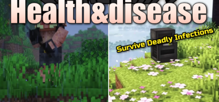 ������� Health&disease ��� Minecraft 1.20.1