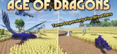 ������� Age of Dragons ��� Minecraft 1.21.1