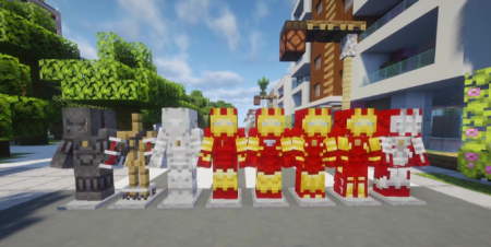 ������� Forged Reactor Iron Man ��� Minecraft 1.20